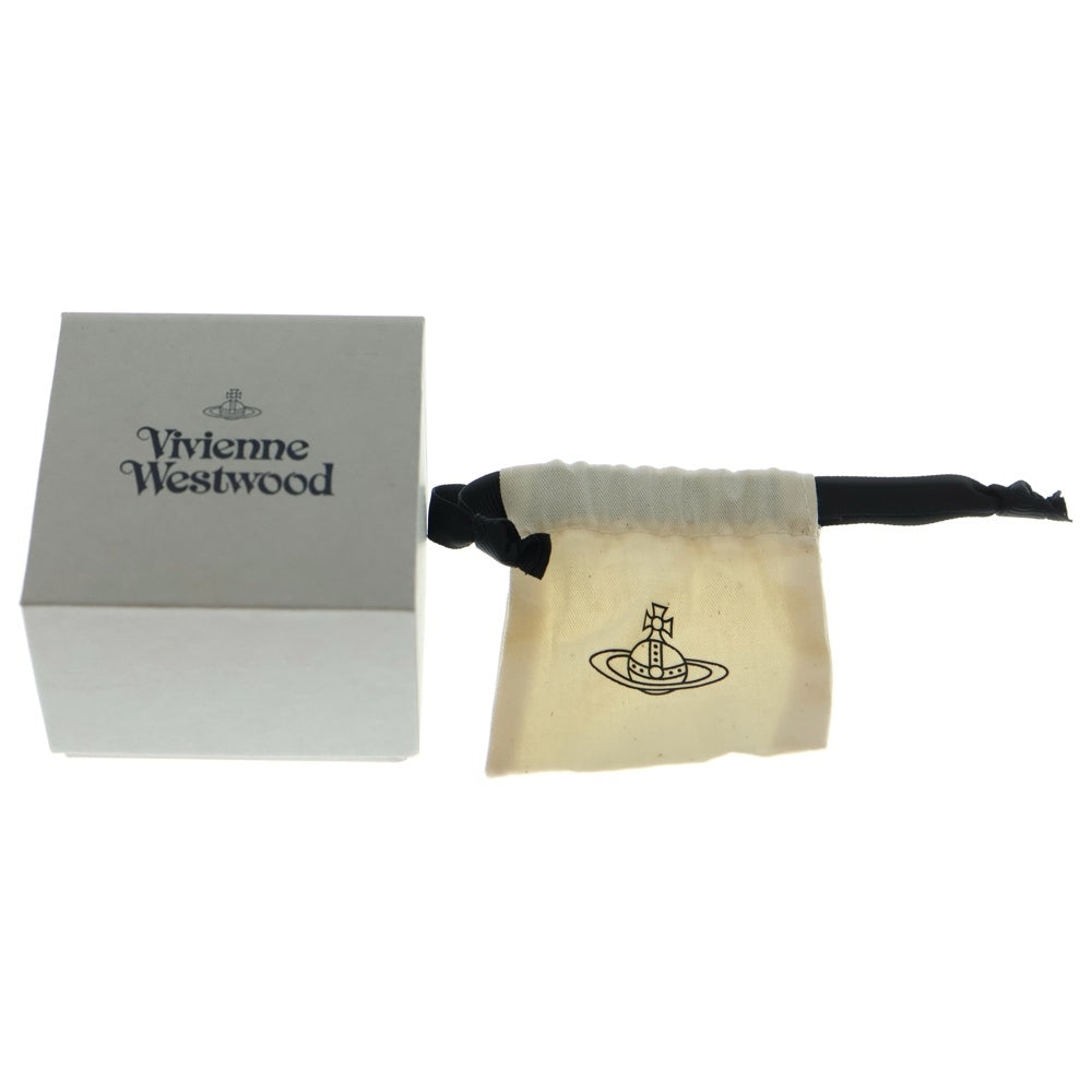 Vivienne Westwood(ヴィヴィアンウエストウッド) ラインストーン ディアマンテハート ネックレス シルバー