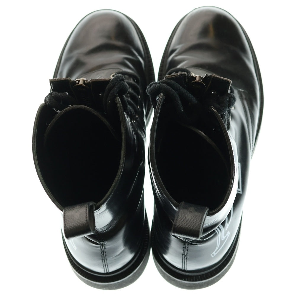 LOUIS VUITTON(ルイヴィトン) シグネチャーロゴ フロントロゴ アンクルブーツ ブラック