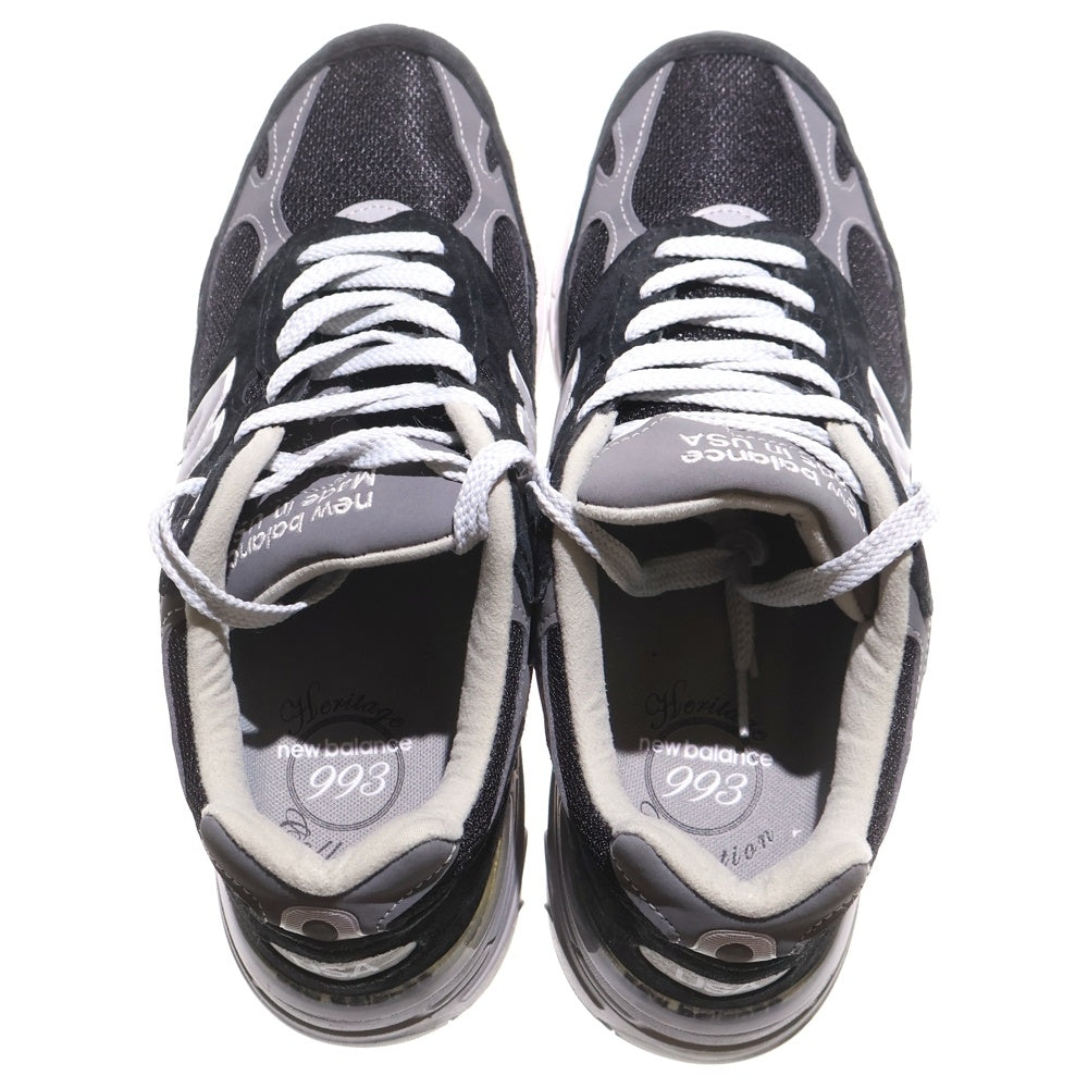 New Balance(ニューバランス) Made in USA スエード メッシュローカットスニーカー ブラック US11/29cm