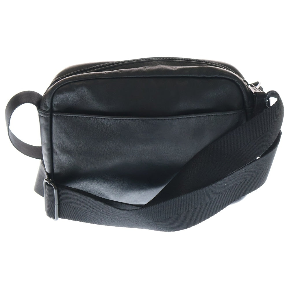 DIESEL(ディーゼル) Dロゴ レザーショルダーバッグ ブラック X10242 X10242