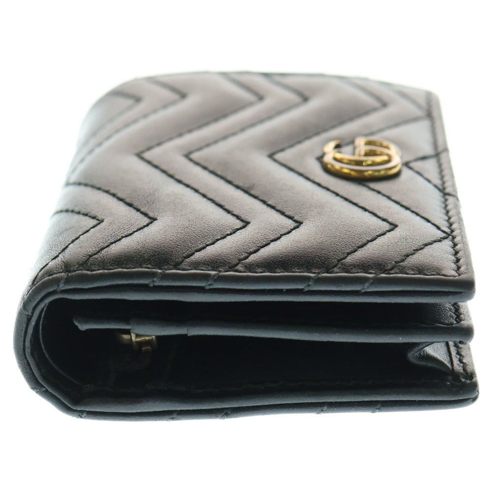 GUCCI(グッチ) GGマーモント コンパクトウォレット 二つ折り財布 GUCCI(グッチ) GGマーモント コンパクトウォレット 二つ折り財布