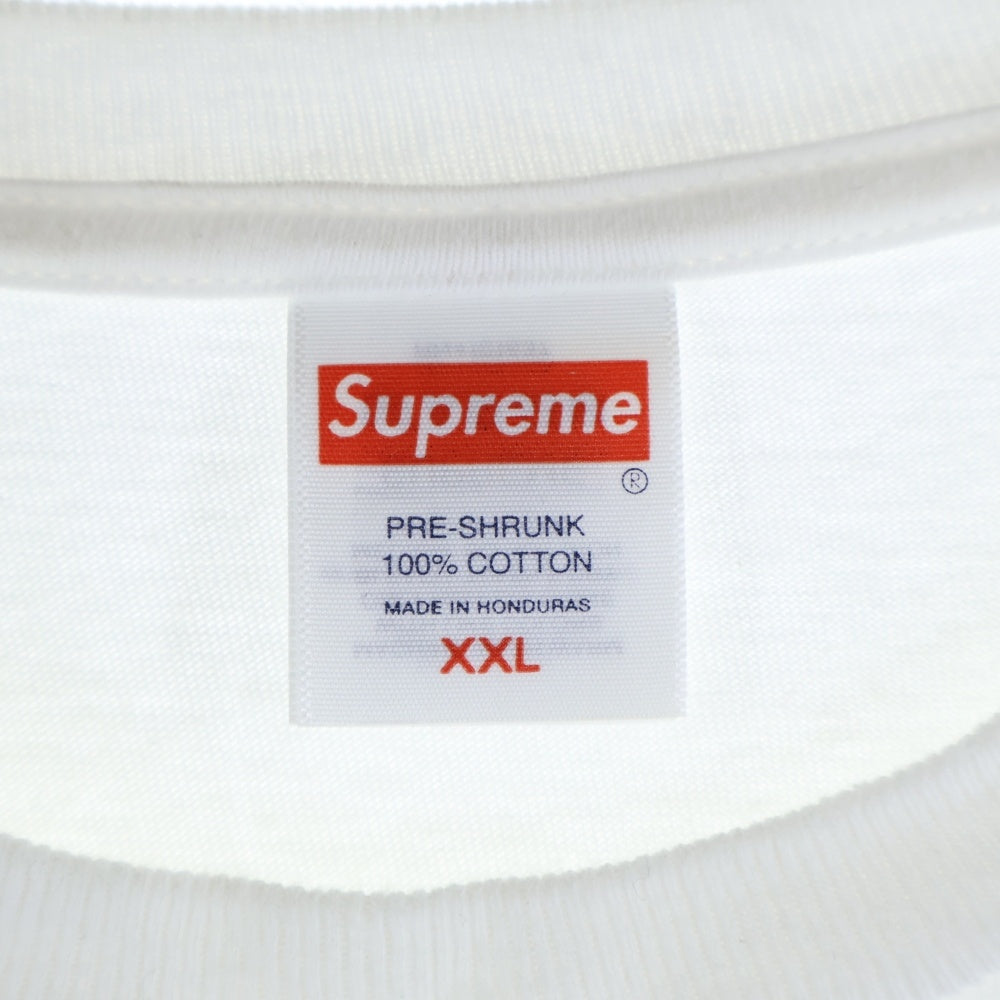 SUPREME(シュプリーム) 25SS Bear Tee ベアープリント クルーネック半袖Tシャツ カットソー ホワイト