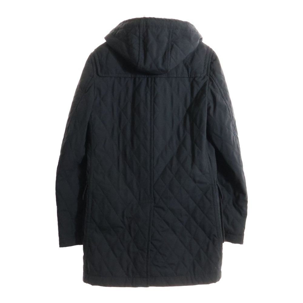 COMME des GARCONS HOMME PLUS(コムデギャルソンオムプリュス) キルティングデザイン ダッフルコート ブラック PL-C008