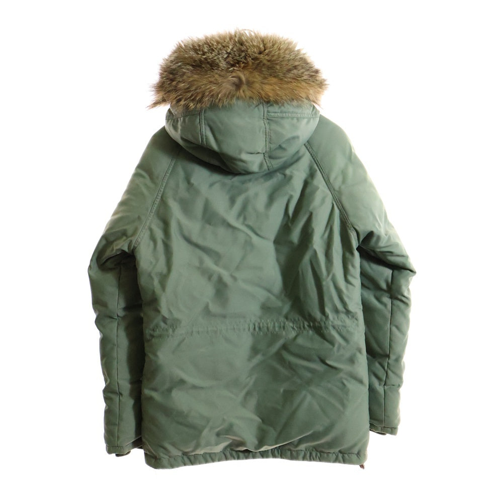 VISVIM(ヴィスヴィム) 14AW VALDEZ DOWN JKT ファーフード付 バルディーズダウンジャケット 0114205013006 カーキ