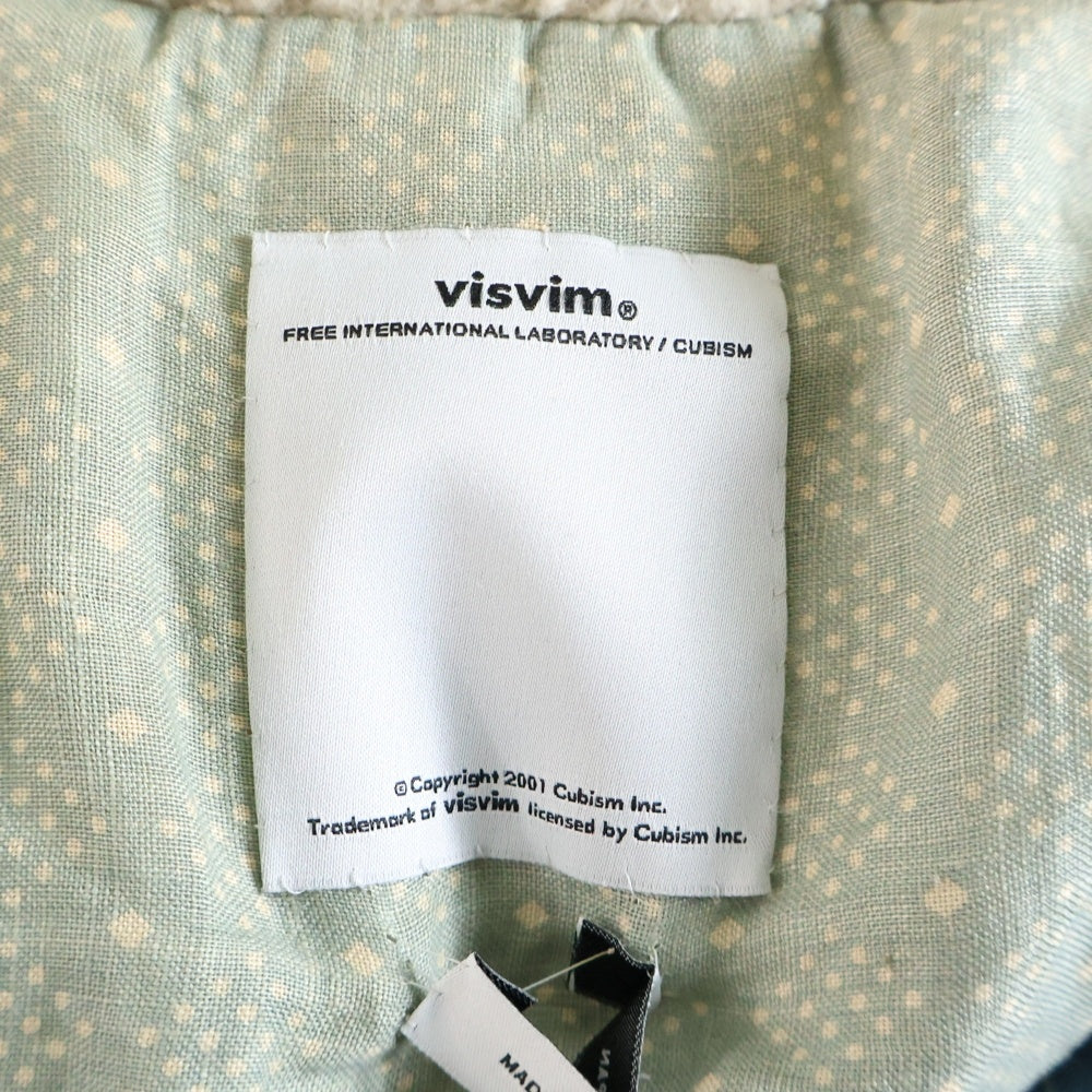 VISVIM(ヴィスヴィム) 14AW VALDEZ DOWN JKT ファーフード付 バルディーズダウンジャケット 0114205013006 カーキ