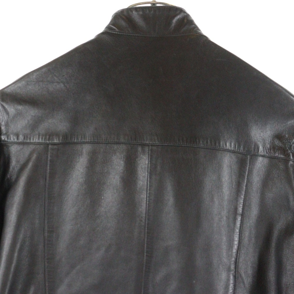 agnes b.(アニエスベー) フィフルレザージャケット ラムレザージャケット 38