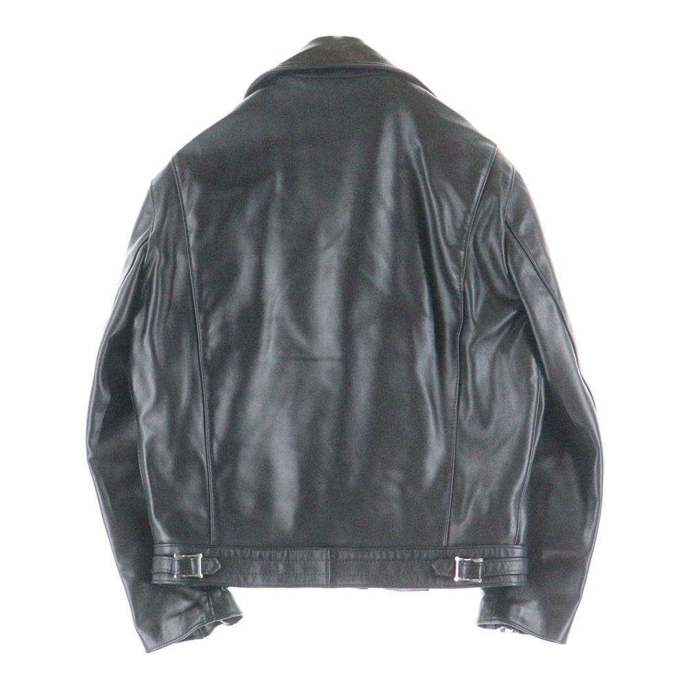 Lewis Leathers(ルイスレザー) CYCLONE サイクロン カウハイド レギュラーフィット ダブルライダースジャケット ブラック