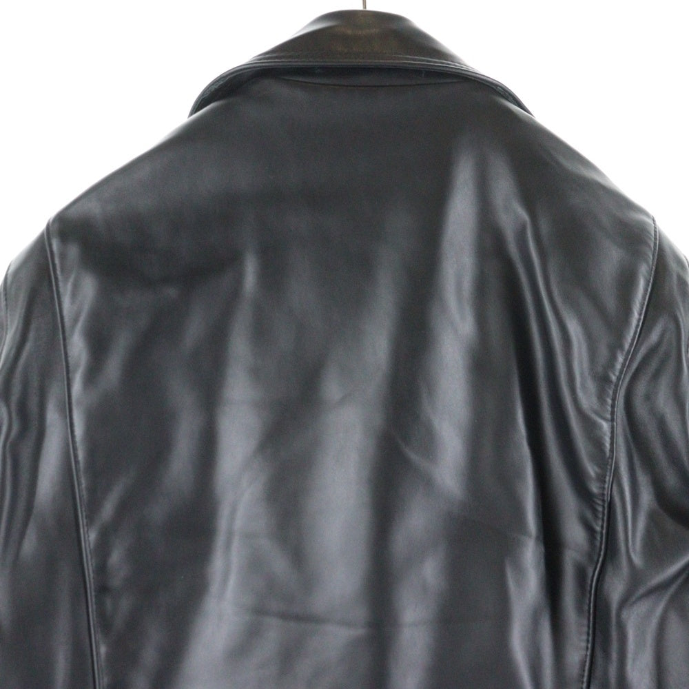 Lewis Leathers(ルイスレザー) CYCLONE サイクロン カウハイド レギュラーフィット ダブルライダースジャケット ブラック