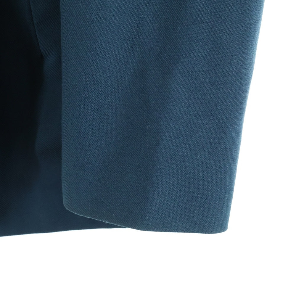 NAMACHEKO(ナマチェコ) 襟元ダメージ加工テーラードジャケット グリーン