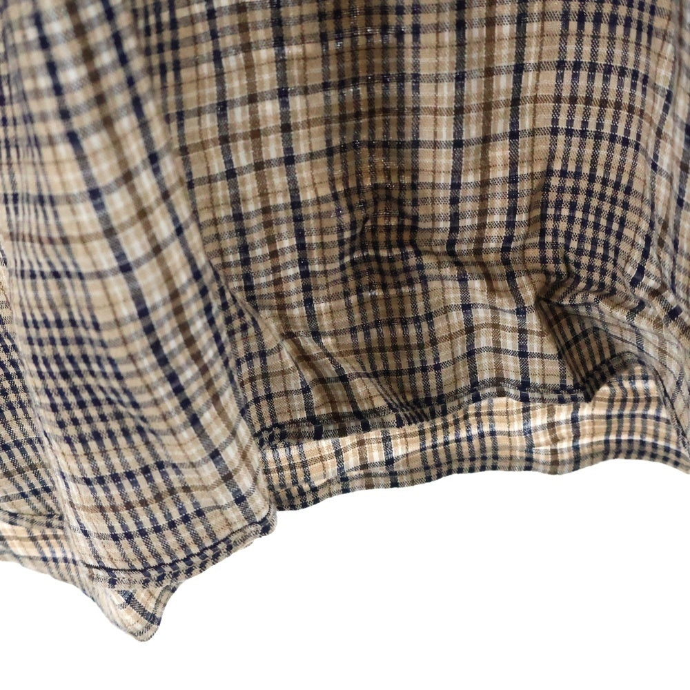 UNDERCOVER(アンダーカバー) 25AW レーヨンプルオーバーシャツ ブラウン UC2E4402-3