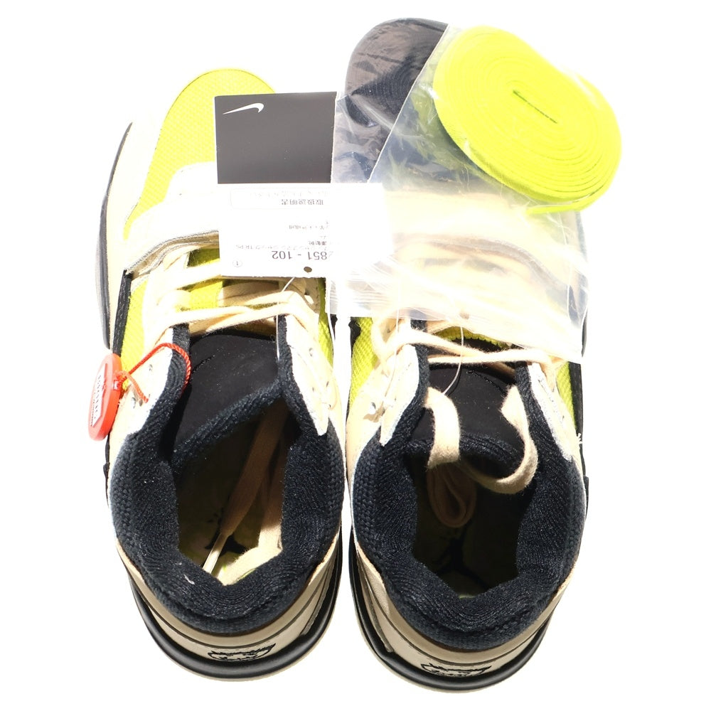 NIKE(ナイキ) ×Travis Scott JUMPMAN JACK TR (PS) MUSLIN ジョーダン ジャンプマン ジャック ローカットスニーカー KIDS キッズ イエロー/ホワイト FJ2851-102