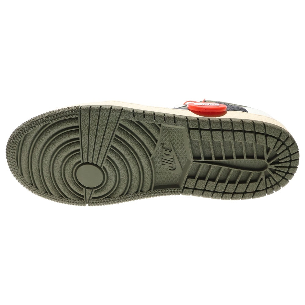 NIKE(ナイキ) ×Travis Scott PS Air Jordan 1 Low OG SP エアジョーダン1 ローカットスニーカー キッズ オリーブ DO5442-200