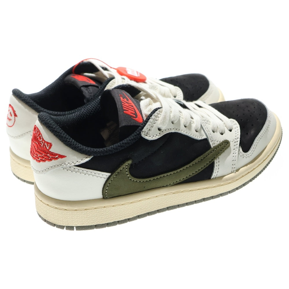 NIKE(ナイキ) ×Travis Scott Nike PS Air Jordan 1 Low OG Medium Olive エアジョーダン1 ローカットスニーカー オリーブ DZ5909-106