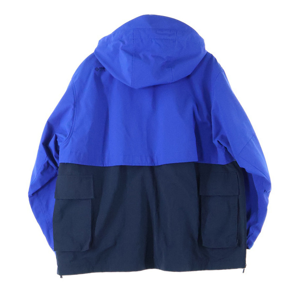 DAIWA PIER39(ダイワ ピアサーティナイン) W's TECH LOGGER MOUNTAIN PARKA ナイロンマウンテンパーカー ブルー/ブラック BJ-24023L