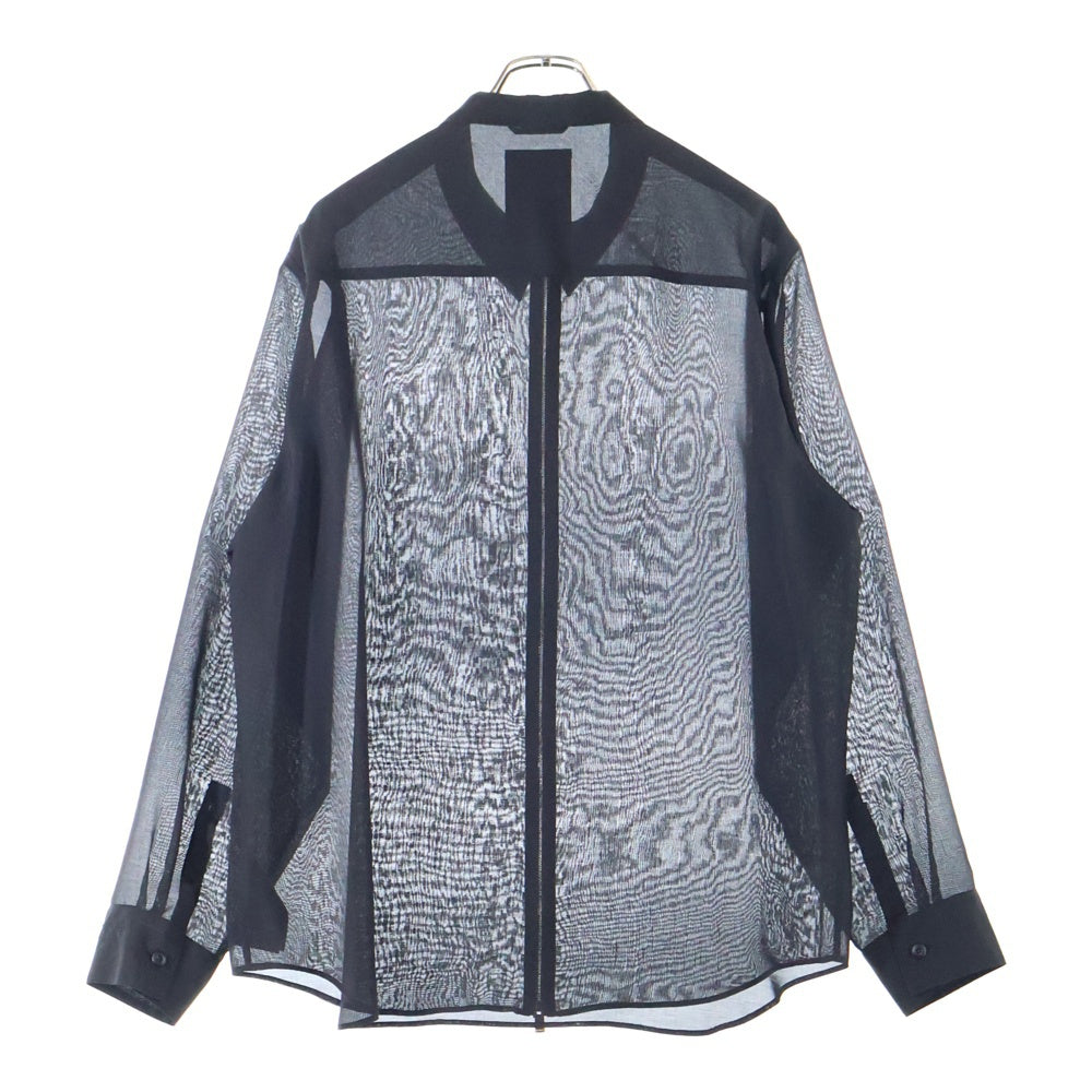 TATRAS(タトラス) 25SS MOGLIANO モリアーノ 長袖シャツ ブラック MTAT25S7013-G