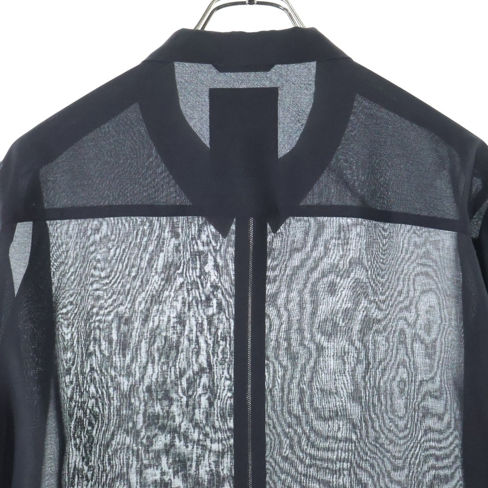 TATRAS(タトラス) 25SS MOGLIANO モリアーノ 長袖シャツ ブラック MTAT25S7013-G