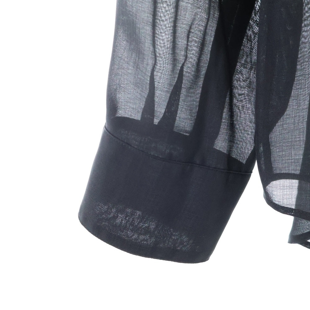 TATRAS(タトラス) 25SS MOGLIANO モリアーノ 長袖シャツ ブラック MTAT25S7013-G