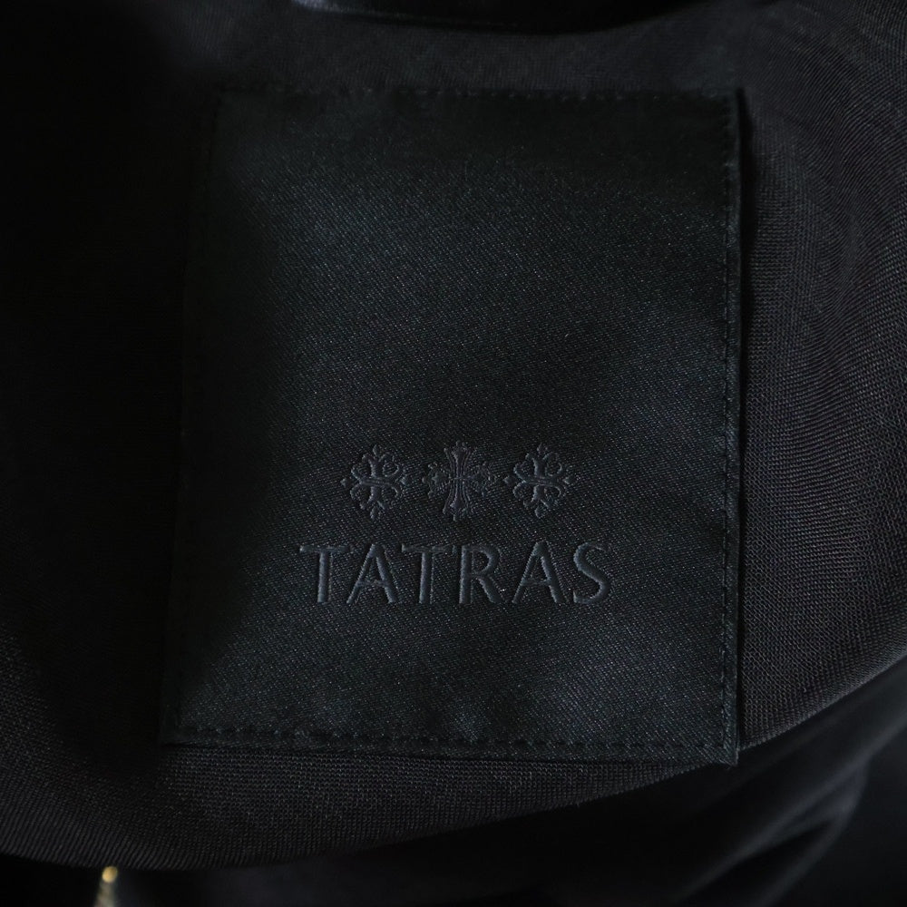 TATRAS(タトラス) 25SS MOGLIANO モリアーノ 長袖シャツ ブラック MTAT25S7013-G