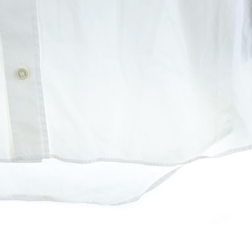 DIOR(ディオール) スパンコールロゴ コットン長袖シャツ ホワイト 933C538A1581