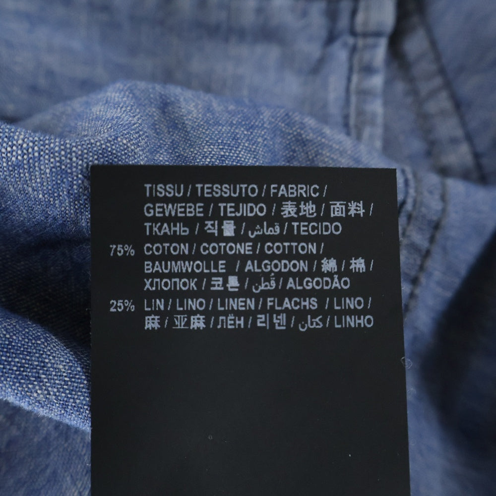 SAINT LAURENT PARIS(サンローランパリ) ウエスタン デニム長袖シャツ インディゴ 597059