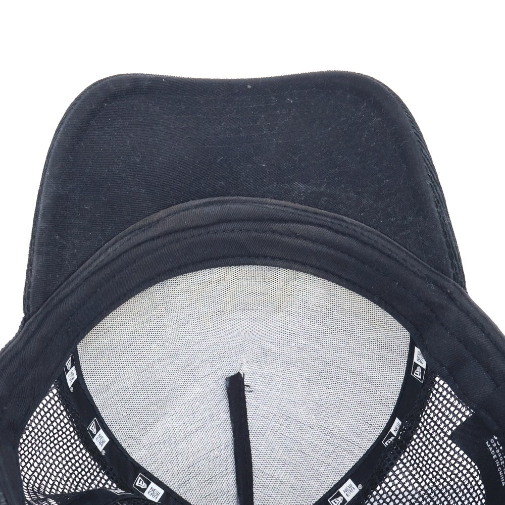 NEW ERA(ニューエラ) ×SOPHNET ソフネット ロゴデザイン 5パネル メッシュキャップ 帽子 ブラック