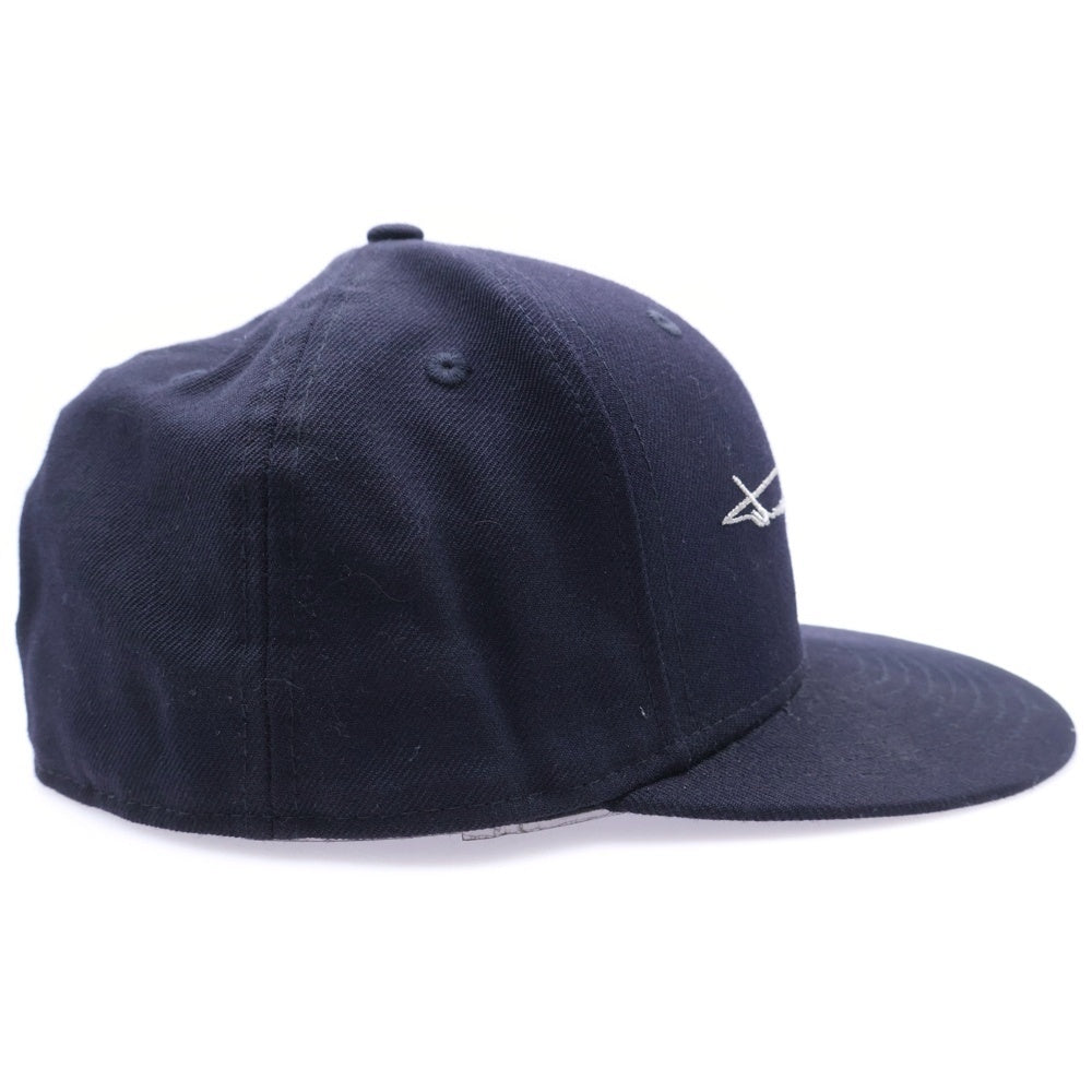 NEW ERA(ニューエラ) ×Yohji Yamamoto 59FIFTY CAP ロゴ刺繍 ベース