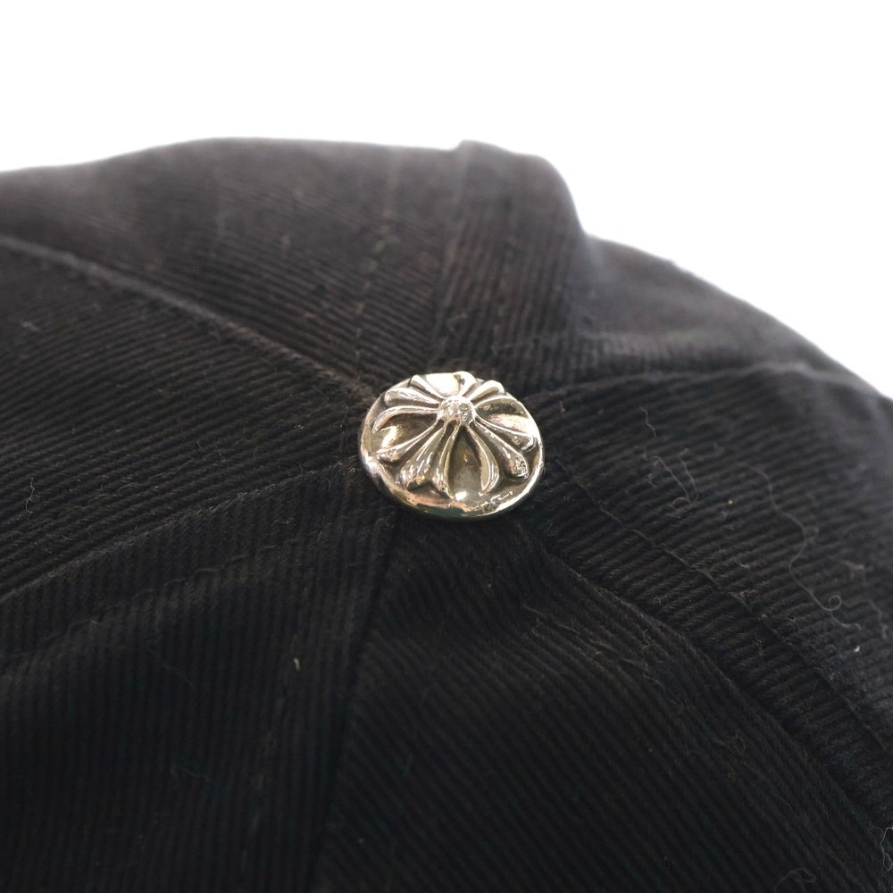 CHROME HEARTS(クロムハーツ) TRUCKER CAP デニムトラッカー ヴァインダガー刺繍 キャップ 帽子 ブラック