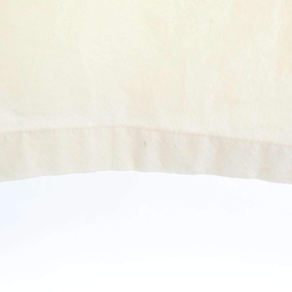 JIL SANDER(ジルサンダー) 22AW フーデッドシャツ 長袖シャツ コットンボタンシャツ アイボリー J21DL0003