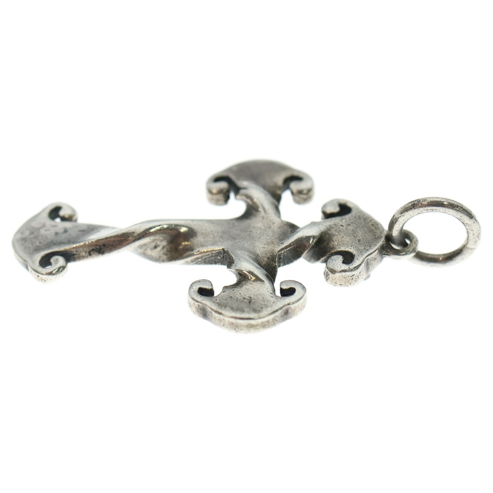 STANLEY GUESS(スタンリーゲス) Twisted Cross Pendant ツイステッドクロスペンダントトップ シルバー