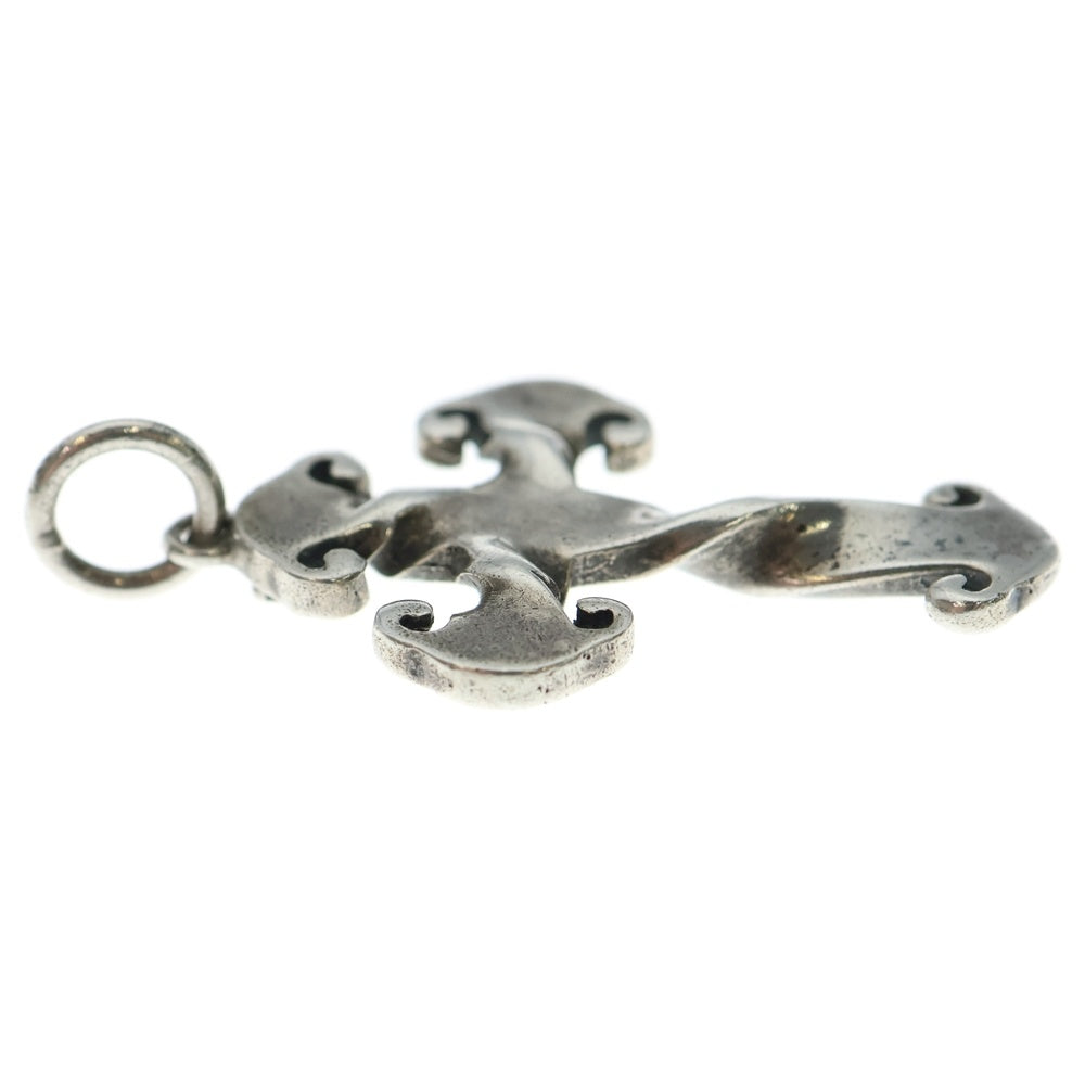 STANLEY GUESS(スタンリーゲス) Twisted Cross Pendant ツイステッドクロスペンダントトップ シルバー