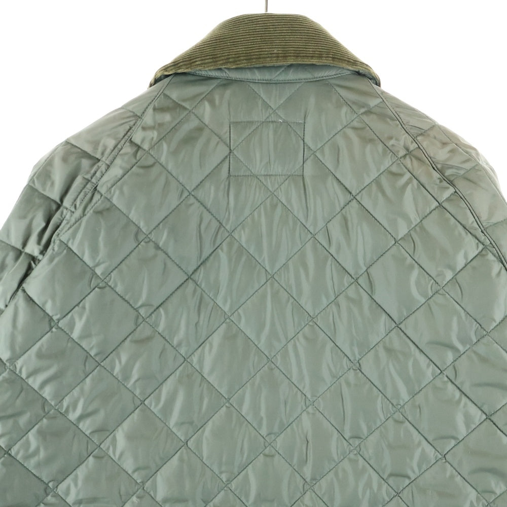 Barbour(バブアー) SPEY JACKET コーデュロイ切り替え キルティングジャケット ブルゾン カーキ 2102381