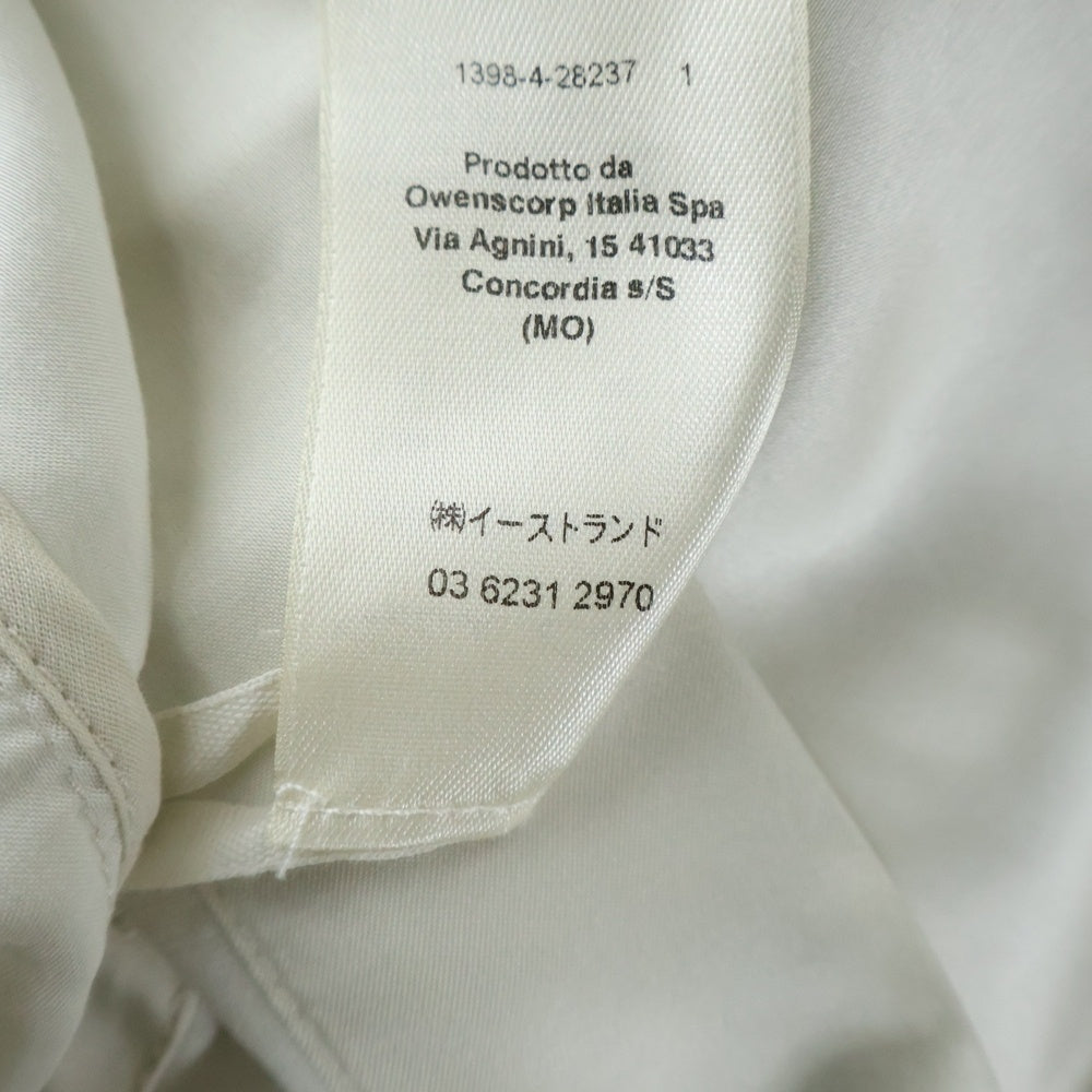 Rick Owens(リックオウエンス) 25SS サテン ドローコード チュニックプルオーバーパーカー フーディー アイボリー RR01E5702