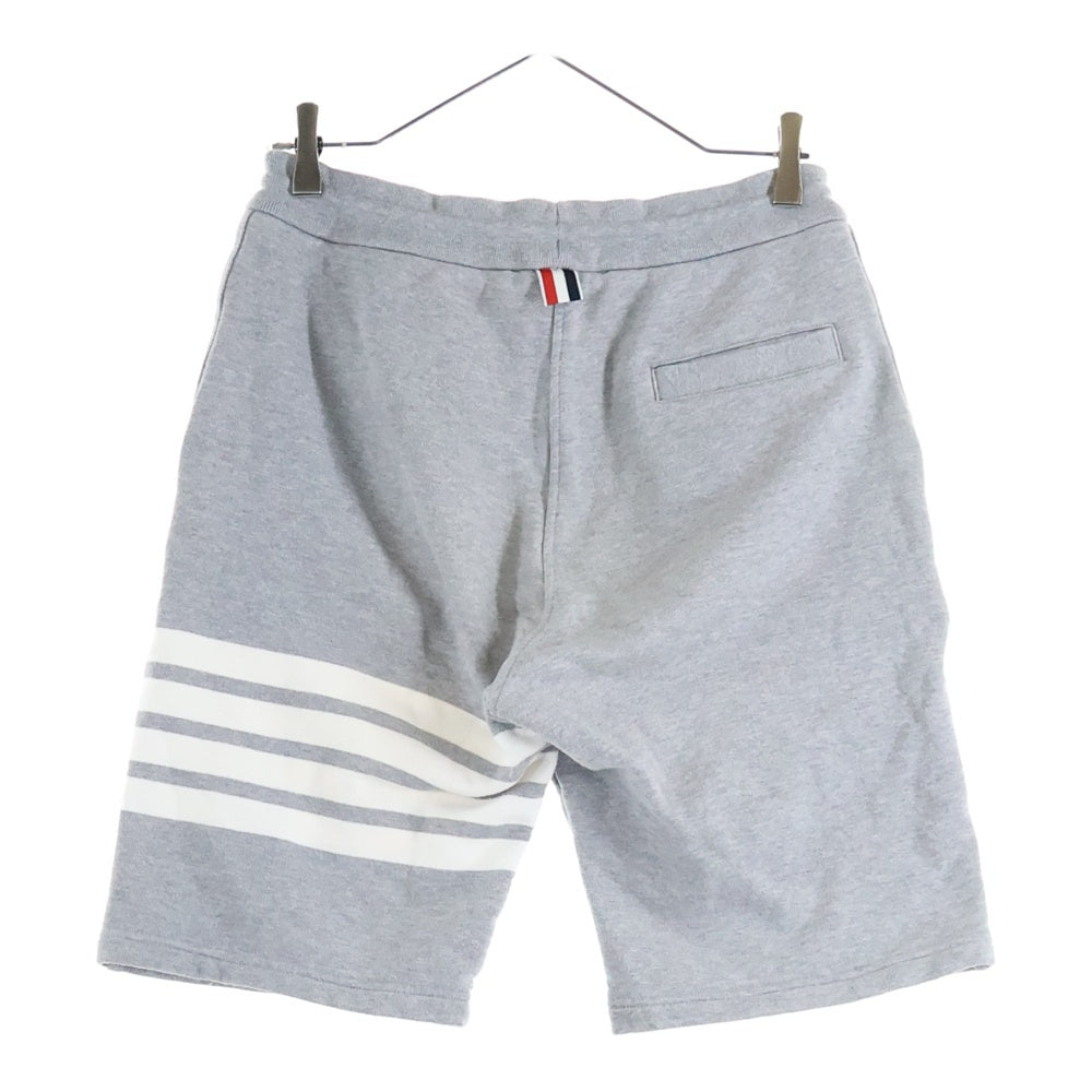 THOM BROWNE(トムブラウン) 4BAR クラシック スウェットハーフパンツ ショーツ グレー MJQ012H