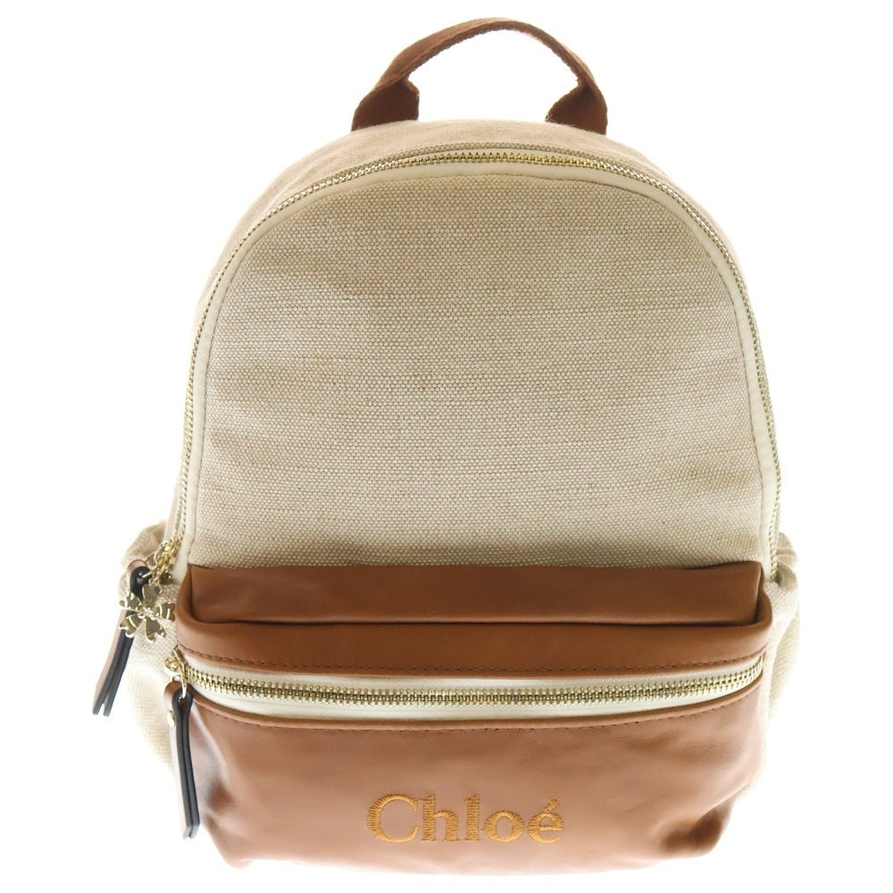 Chloe(クロエ) リュックサック バックパック ベージュ/ブラウン C10317 P03