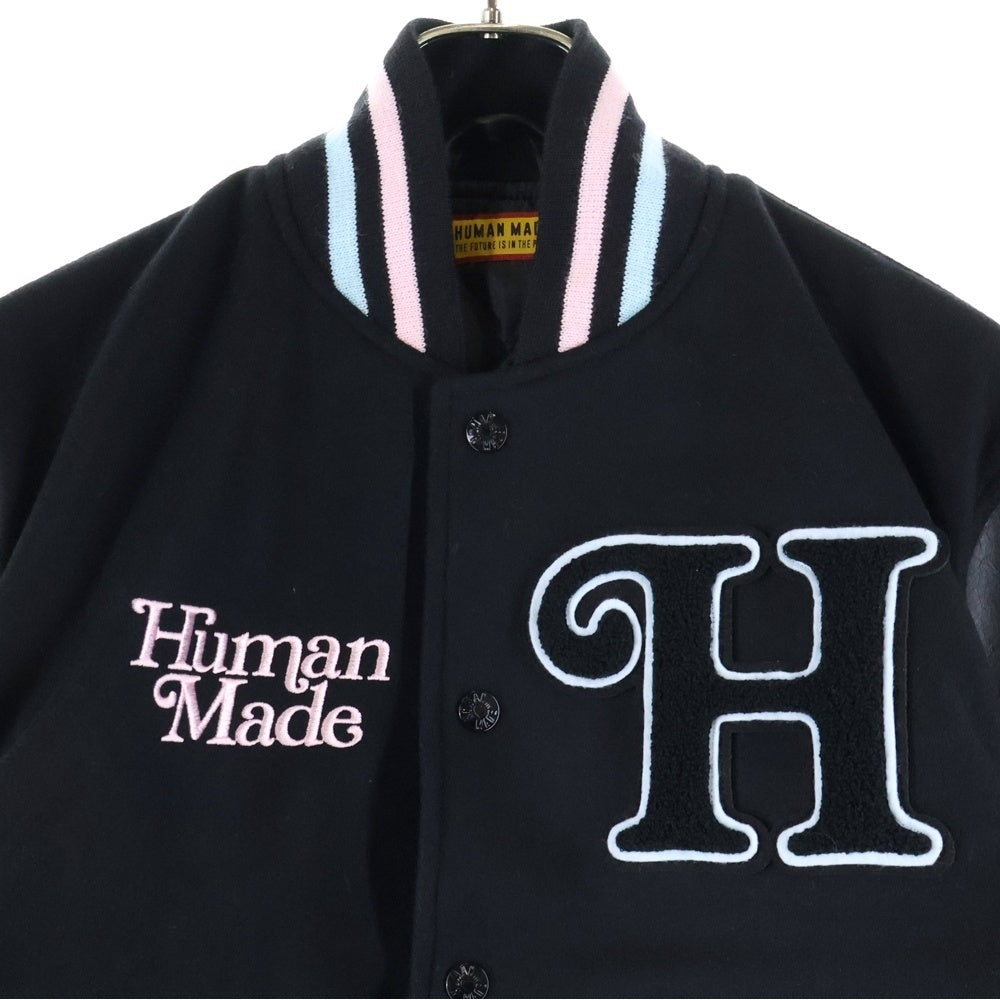 HUMAN MADE(ヒューマンメイド) 25ss x VERDY VARSITY JACKET ×ベルディ