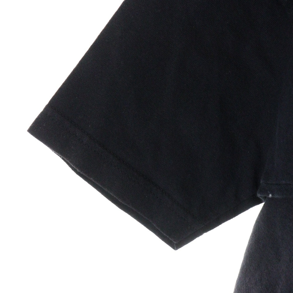 CHROME HEARTS(クロムハーツ) OLD CH T-SHRT オールド 1ポケット ホースシュー スタープリント 半袖Tシャツ カットソー ブラック