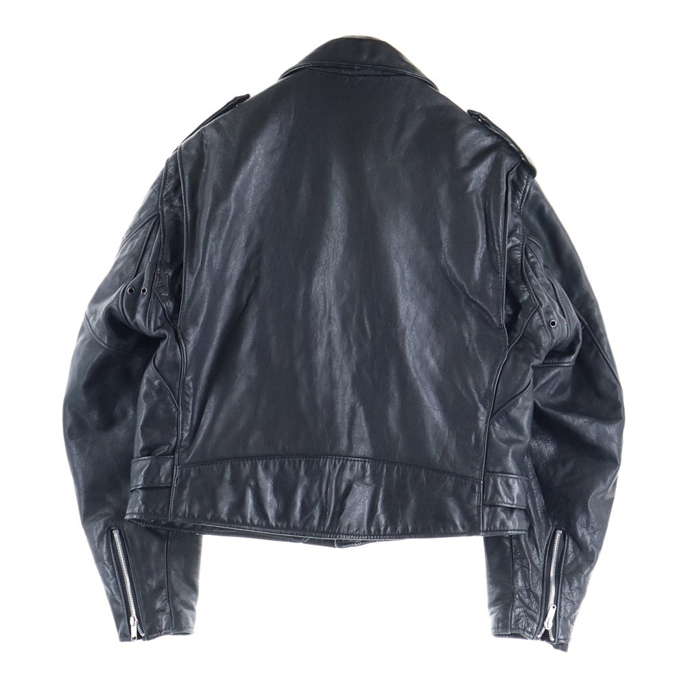 SCHOTT(ショット) 80SS ダブルライダースジャケット レザージャケット ブラック