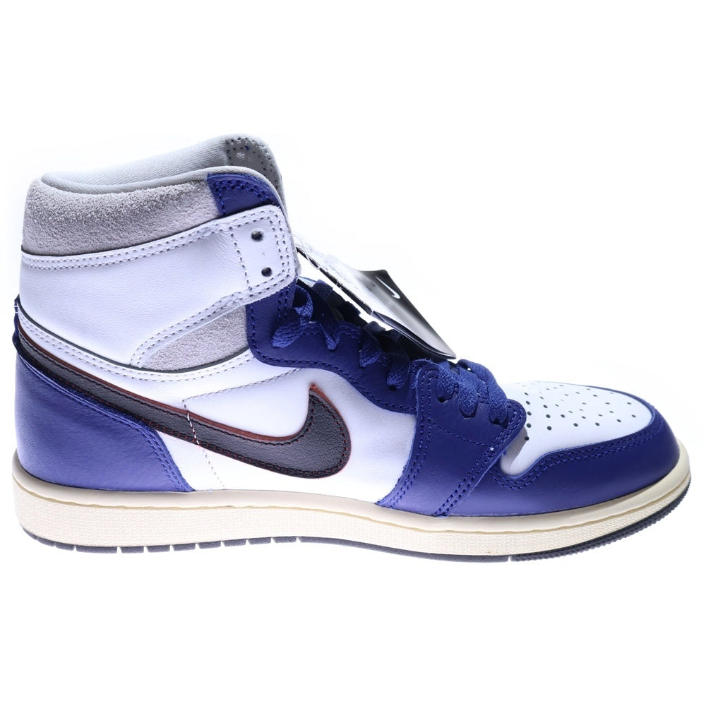 NIKE(ナイキ) AIR JORDAN 1 HIGH OG RARE AIR DEEP ROYAL BLUE エアジョーダン1 ハイ OG レア エア ディープロイヤルブルー ハイカットスニーカー US9/27cm DZ5485-100