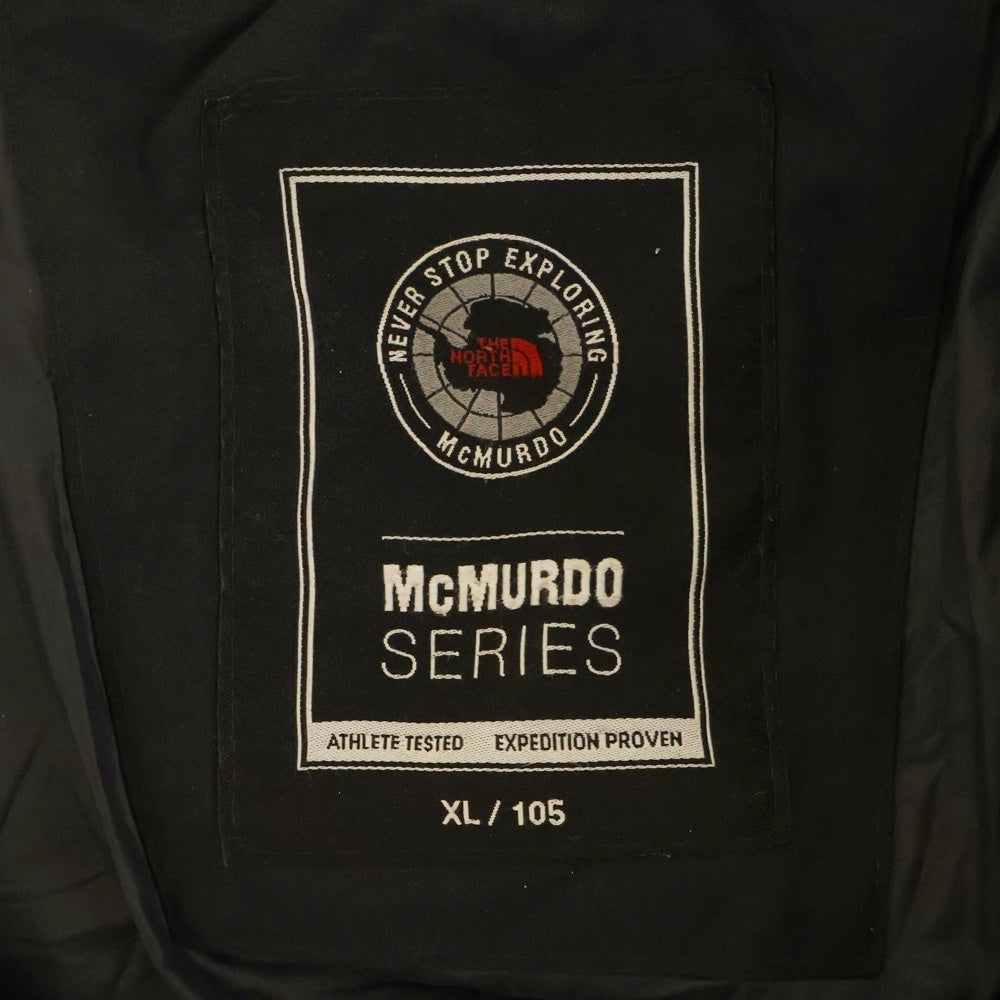 THE NORTH FACE(ザノースフェイス) MCMURDO TECH DOWN COAT マクマード テック ダウン コート ブラック NC1DJ60A