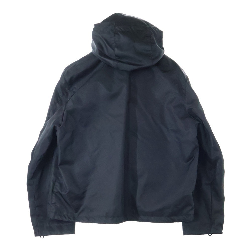 GUCCI(グッチ) ロゴ刺繍 ナイロン ツイルジャケット ブルゾン ブラック 804964