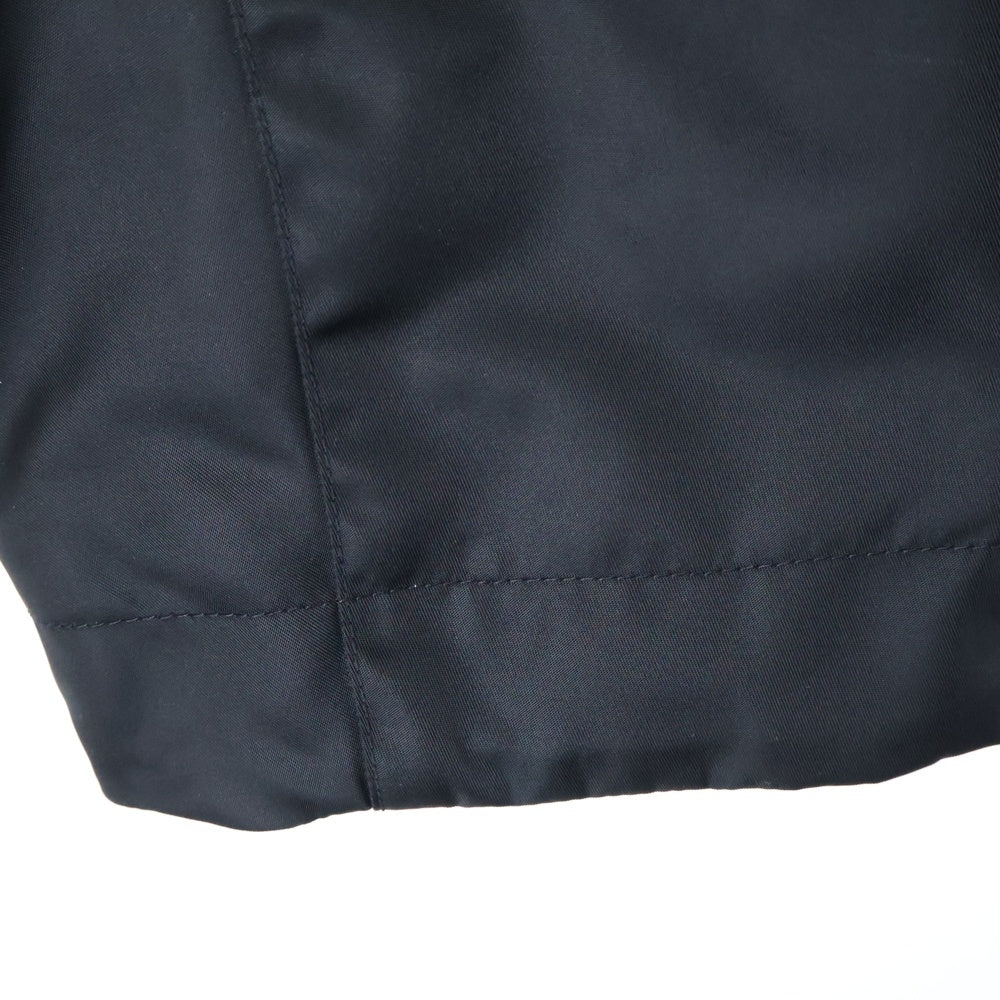 GUCCI(グッチ) ロゴ刺繍 ナイロン ツイルジャケット ブルゾン ブラック 804964