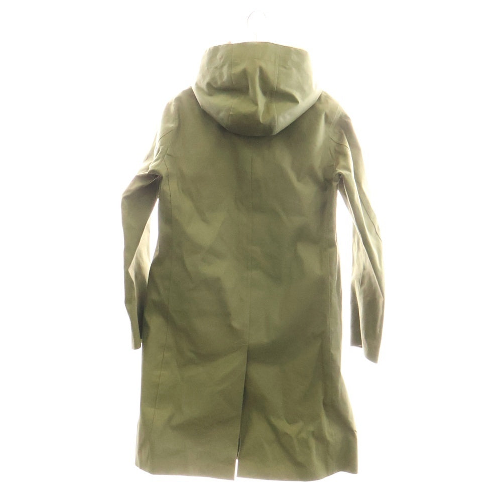 MACKINTOSH(マッキントッシュ) ファー付き ウール ゴム引きフーデットコート カーキ LR-003