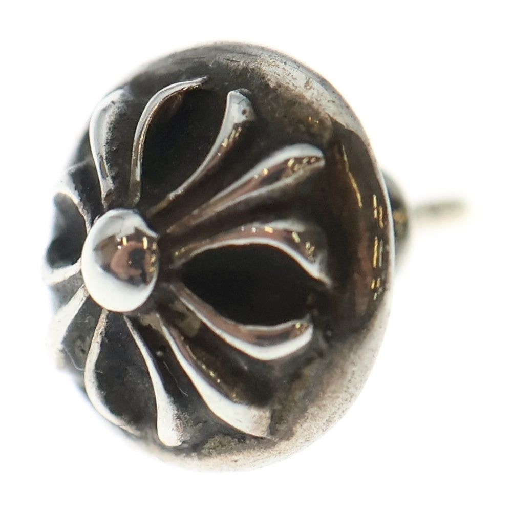 CHROME HEARTS(クロムハーツ) STUD CRSBLL クロスボールスタッドピアス シルバー BCA110