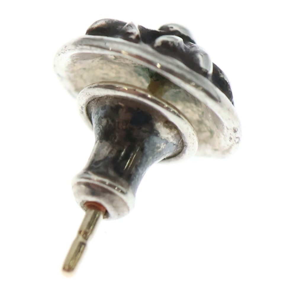 CHROME HEARTS(クロムハーツ) STUD CRSBLL クロスボールスタッドピアス シルバー BCA110