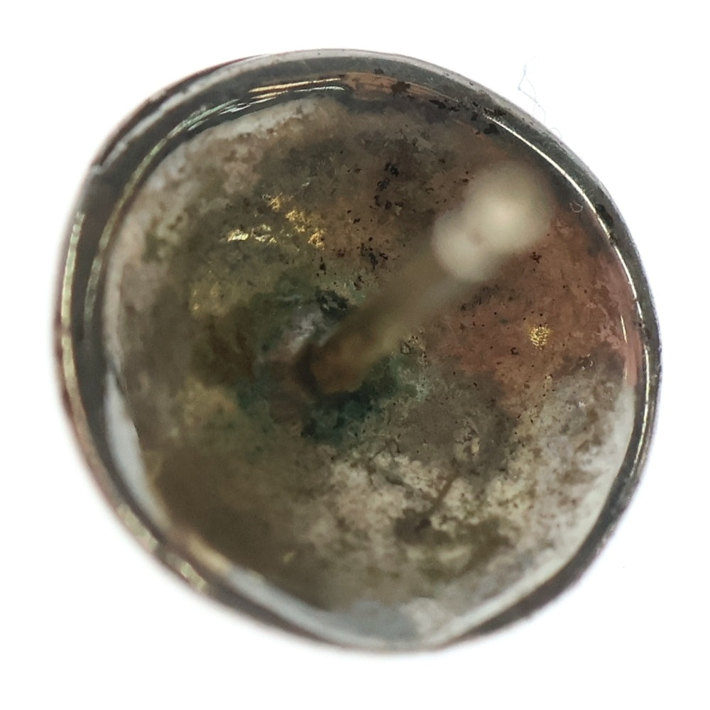 CHROME HEARTS(クロムハーツ) STUD CRSBLL クロスボールスタッドピアス シルバー BCA110