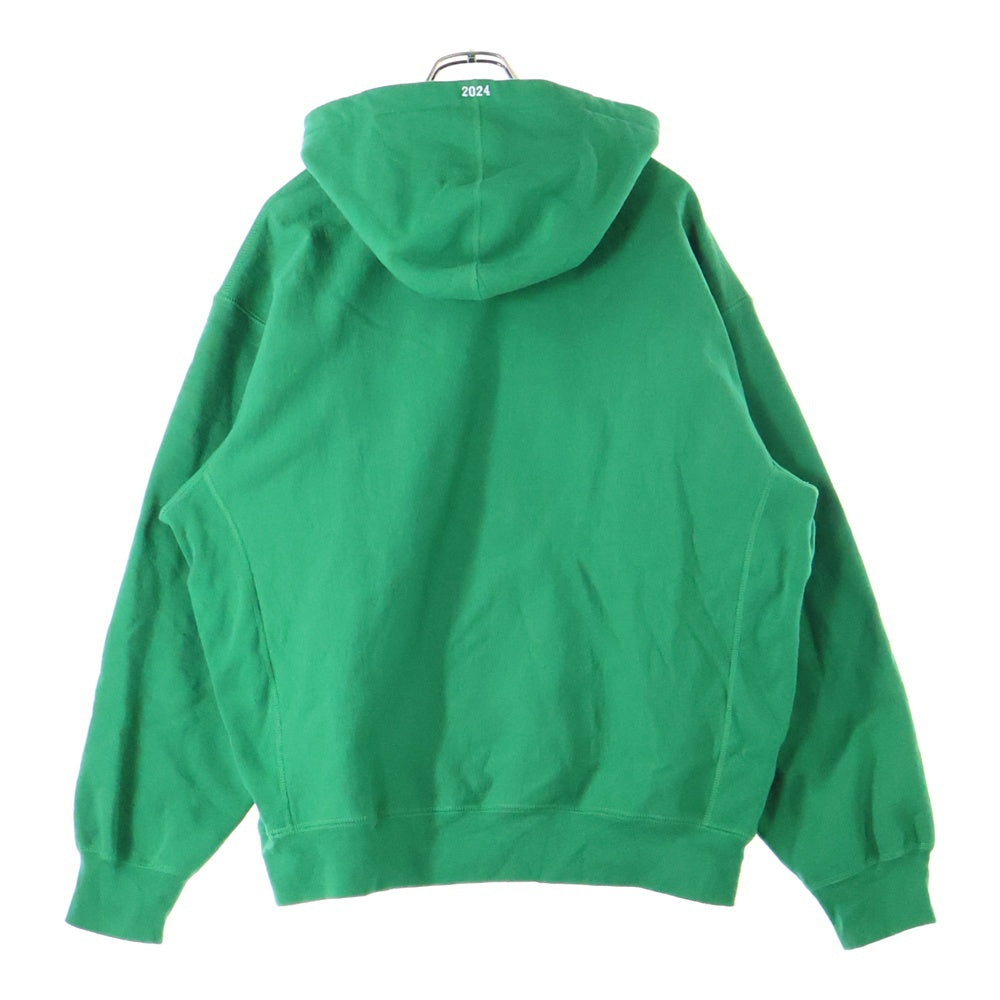 SUPREME(シュプリーム) 24AW Box Logo Hooded Sweatshirt ボックスロゴ プルオーバーパーカー フーディー グリーン