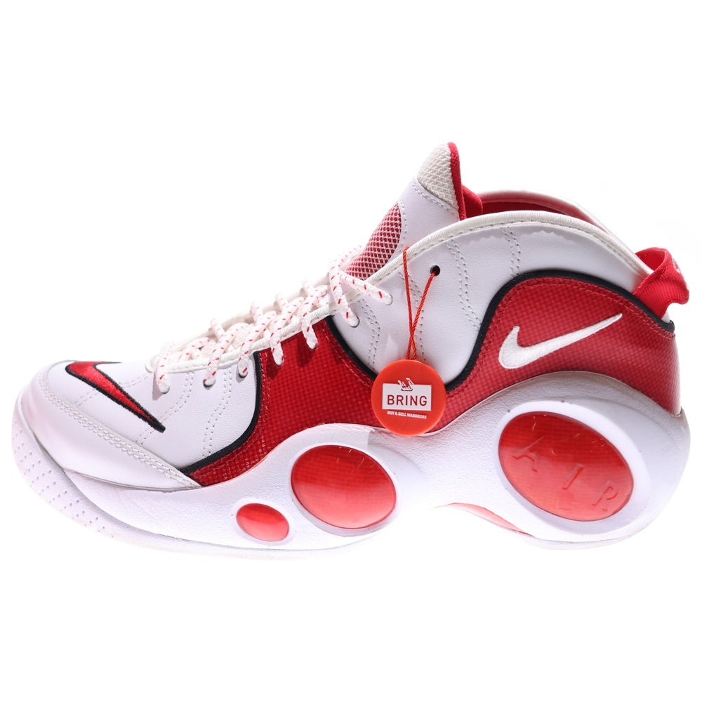 NIKE(ナイキ) AIR ZOOM FLIGHT 95 エアズームフライト ハイカットスニーカー ホワイト/レッド DX1165 100