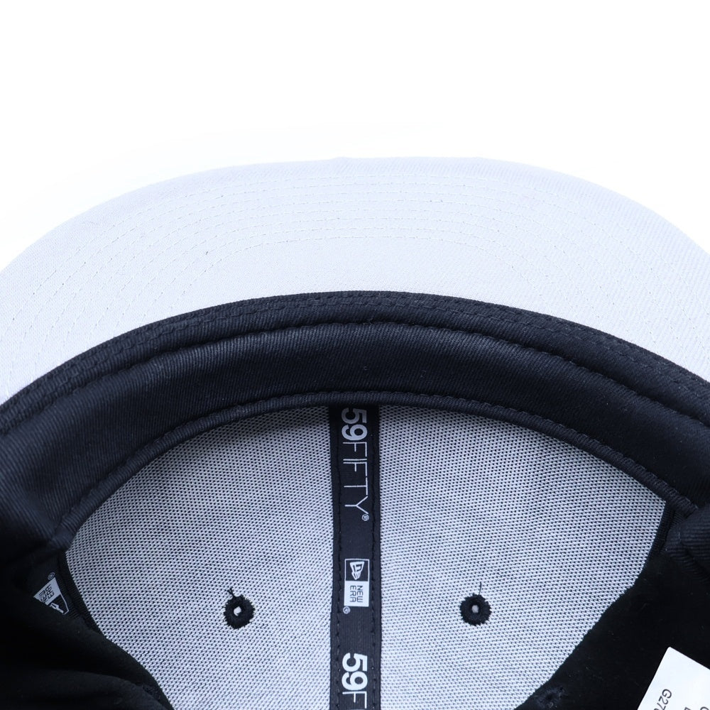 SUPREME(シュプリーム) 22AW × NEW ERA Leather Earflap Box Logo レザーイヤーボックスロゴキャップ 帽子 ブラック