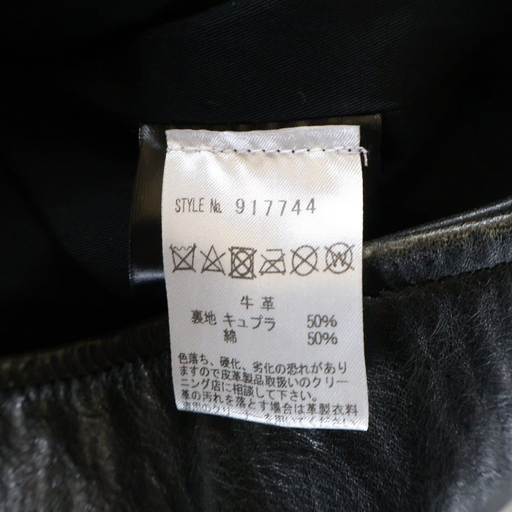 RAF SIMONS(ラフシモンズ) 20AW Leather Riders Jacket with Safety