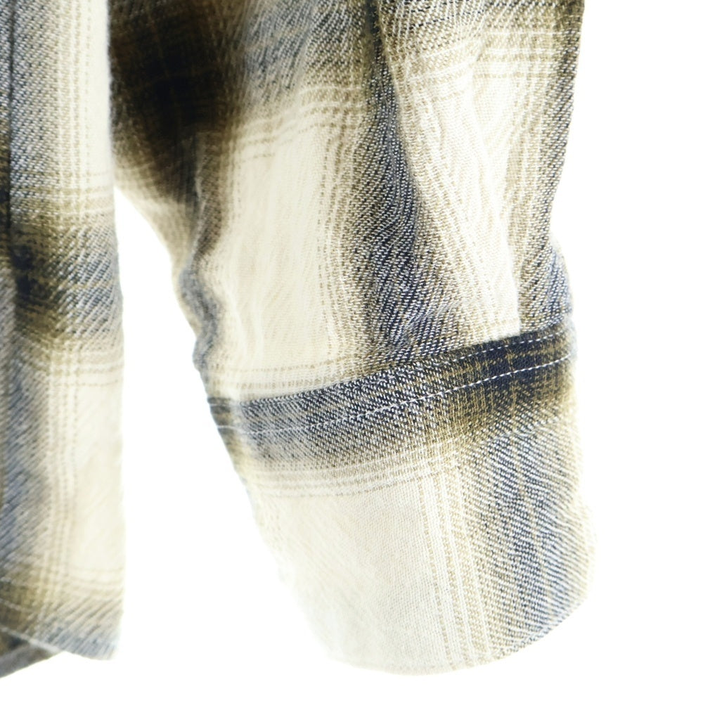 F.C.R.B./F.C.Real Bristol/FCRB(エフシーアールビー/エフシーレアルブリストル) BIG LOGO L/S BAGGY SHIRT ビッグロゴバギーシャツ 長袖シャツ ブラウン FCRB-252090